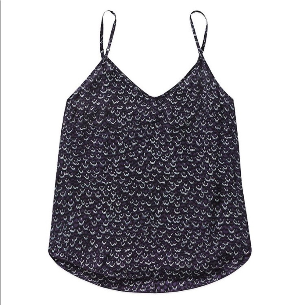 M Aritzia Wilfred Minou aritzia cami feather print